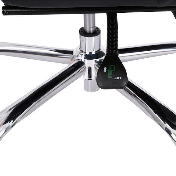 OFFICECHAIR FOOTREST OC702 PVC BK