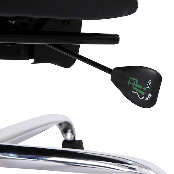 OFFICECHAIR FOOTREST OC702 PVC BK