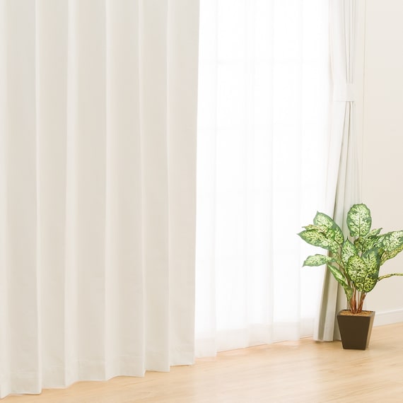 CURTAIN DINA WH 100X200X2