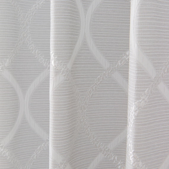 CURTAIN PATTERN2 GY 100X200X2