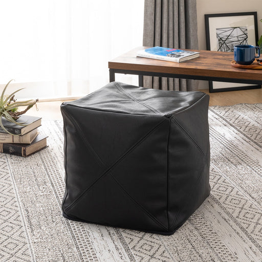 POUF SHELL GRAB2 BK