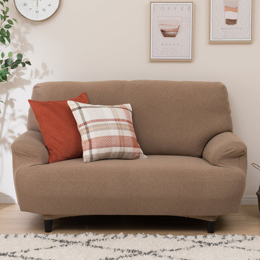 STRETCHED SOFA COVER WITH ARM RISE 2P BR