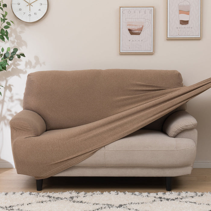 STRETCHED SOFA COVER WITH ARM RISE 2P BR