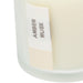 GLASS CANDLE FORESTA IV AMBER MUSK
