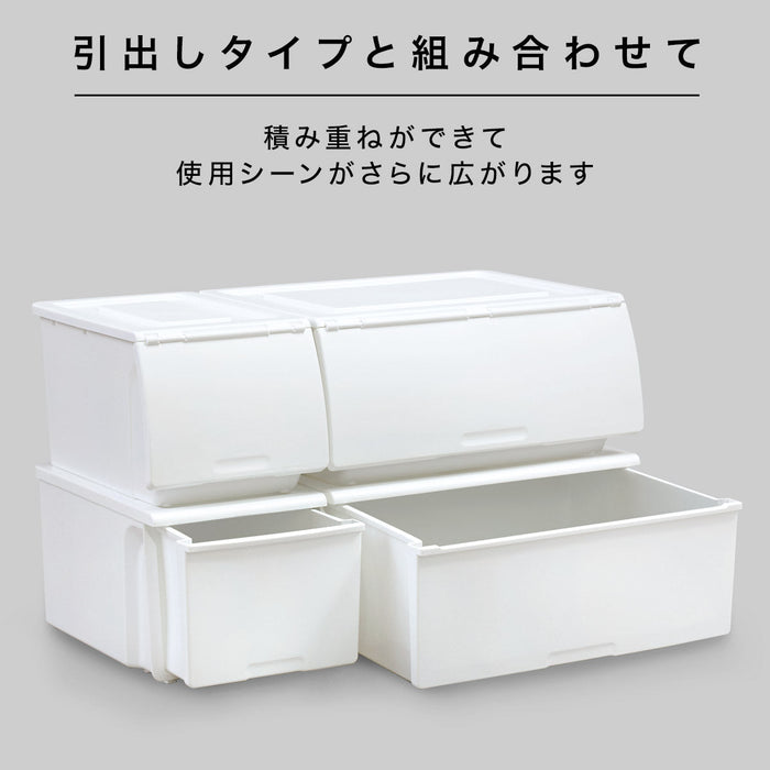 STORAGE CONTAINER W/O LID N-FLATTE REG WH