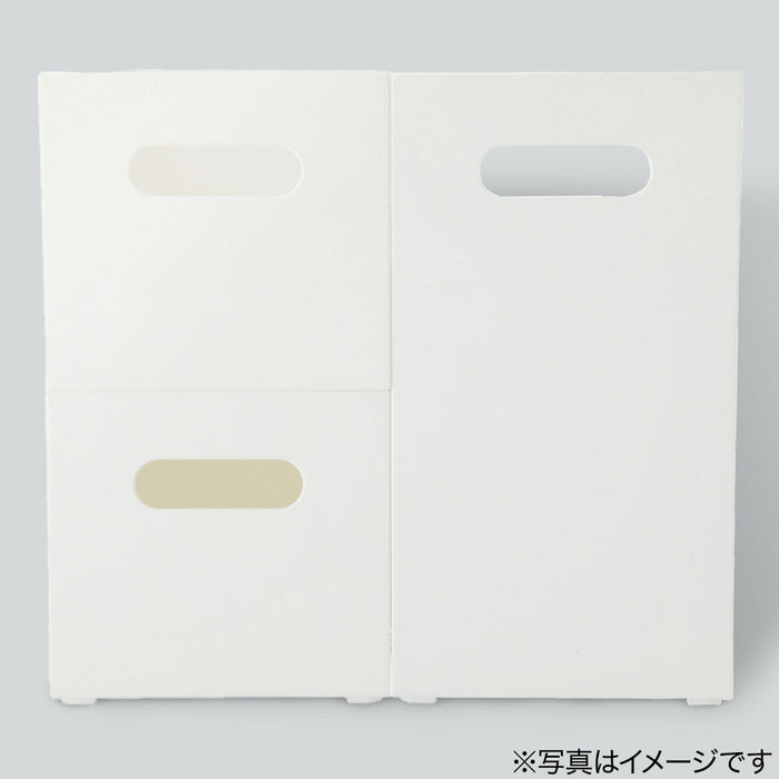 STORAGE BOX CLANE LOW WH