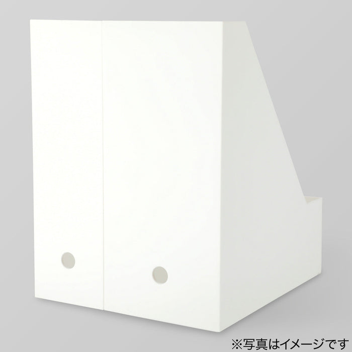 A4 FILE STAND WIDE ALL WH