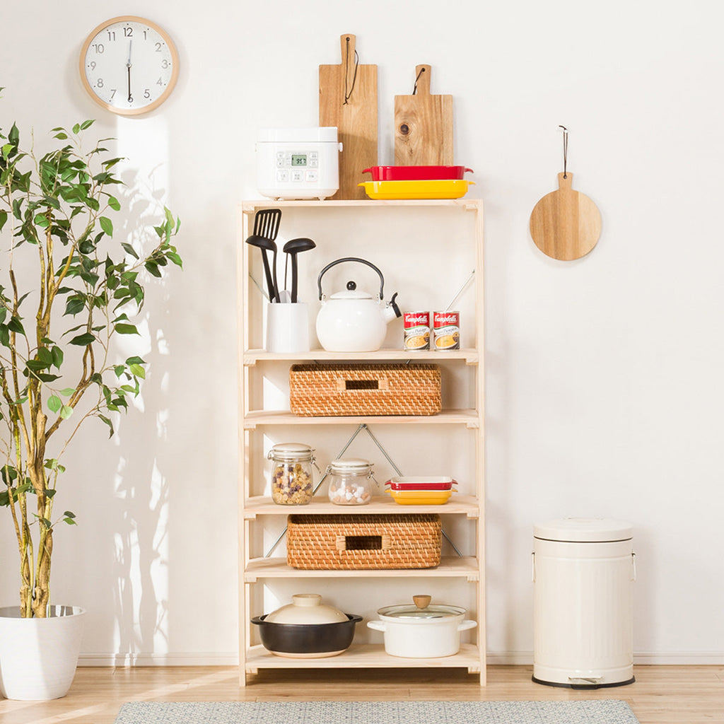 SIMPLE STORAGE, PINE RACK, COLOUR BOX, STEEL RACK, NCLICK SHELF