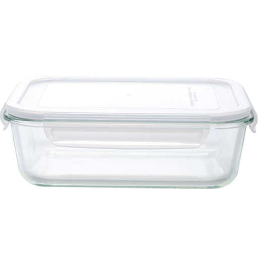 HEAT RESISTANT GLASS STORAGE CONTAINER 1500ML RECTANGULAR