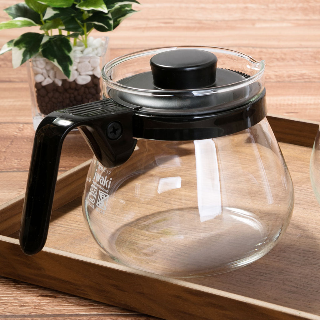 COFFEE & TEA GLASS POT MILK PITCHER