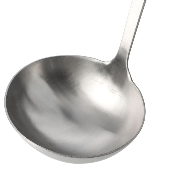 STAINLESS LADLE BIG WITH PP HANDLE