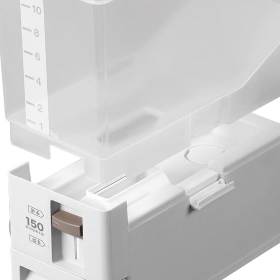 Al 1250 Rice Stocker MEASURING RICE STOCKER SS-12 WH