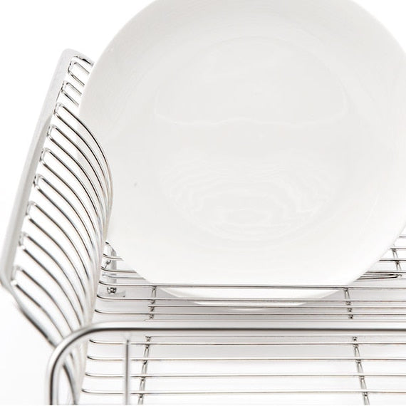 STAINLESS TWO LAYERS DISH RACK SS-2R TYBS-0172