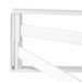 WALL CABINET CLOTH HANGER FLAT WH